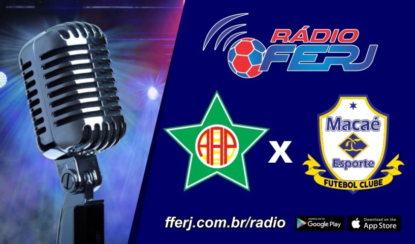Rádio FERJ na 4ª rodada da Taça Guanabara