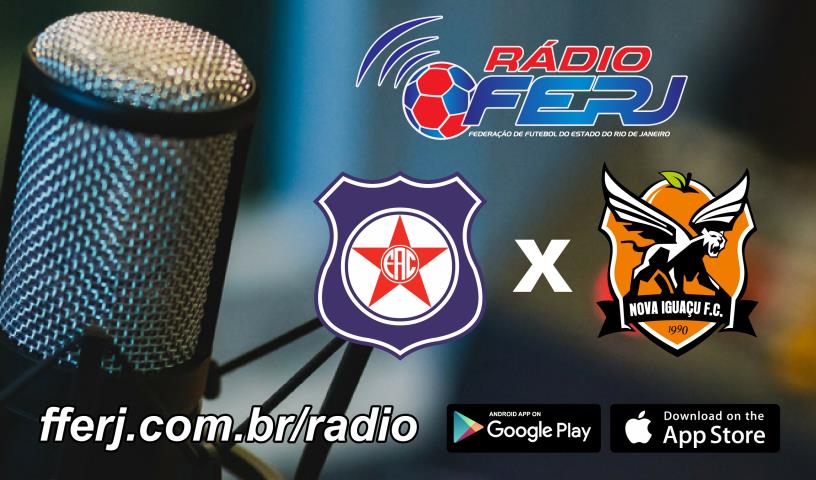 Rádio FERJ na abertura da 5ª rodada do Grupo X