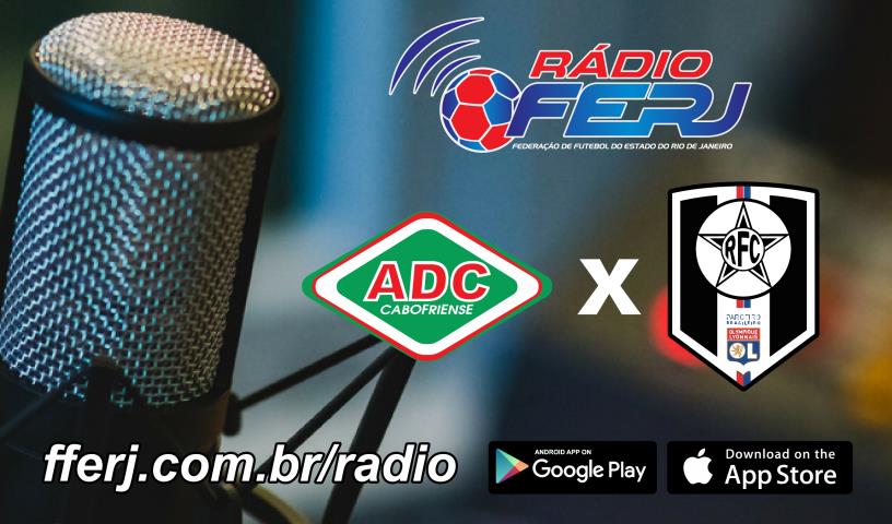 Rádio FERJ em campo neste domingo