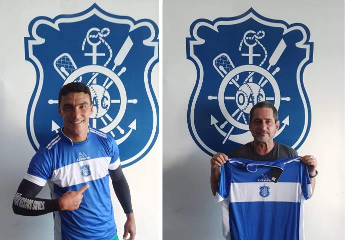 Olaria apresenta goleiro Jeferson e o técnico Cleimar Rocha