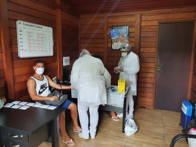 Serrano realiza nova rodada de exames de Covid-19