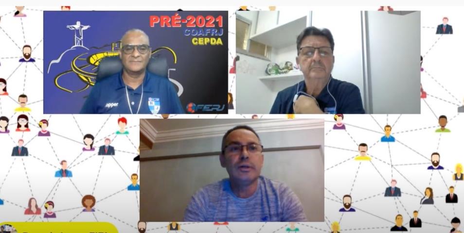 Muita tecnologia na pré-temporada da Arbitragem da FERJ