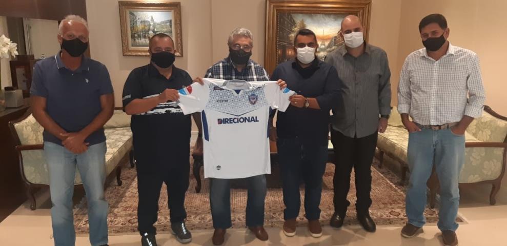 SE Belford Roxo é recebida pelo presidente Rubens Lopes