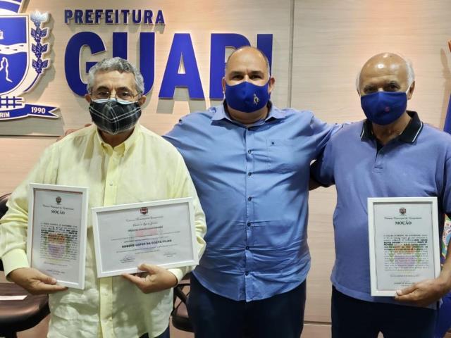 Presidente da FERJ recebe título de cidadão de Guapimirim