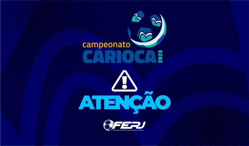 Nota oficial - uso indevido da marca da FERJ