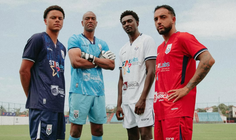 Maricá apresenta novos uniformes da temporada de 2025