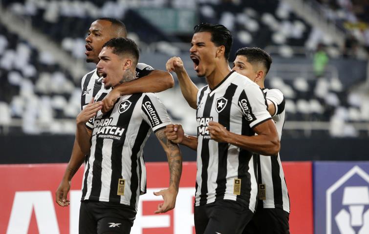 Botafogo vence e segue na briga pela vaga nas oitavas