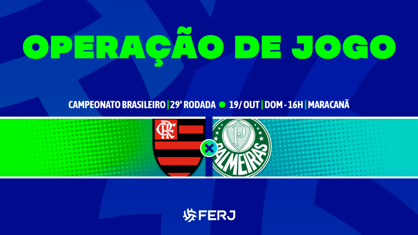 Fla x Palmeiras: Interdições e rotas alternativas