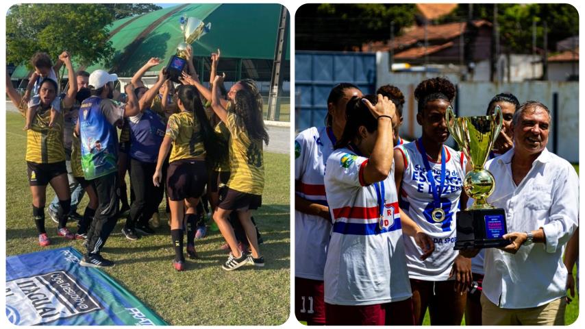 Itaguaí e Rio Bonito faturam as suas regiões no Torneio Aberto de Futebol Feminino