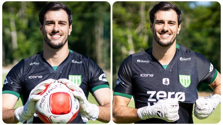 Verdão de Bacaxá apresenta seu novo goleiro