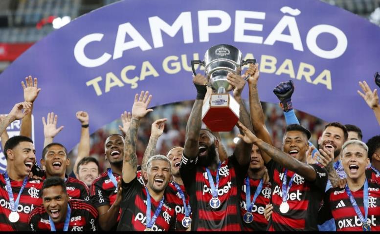 Com chuva de gols, Flamengo conquista o Bi da Taça Guanabara