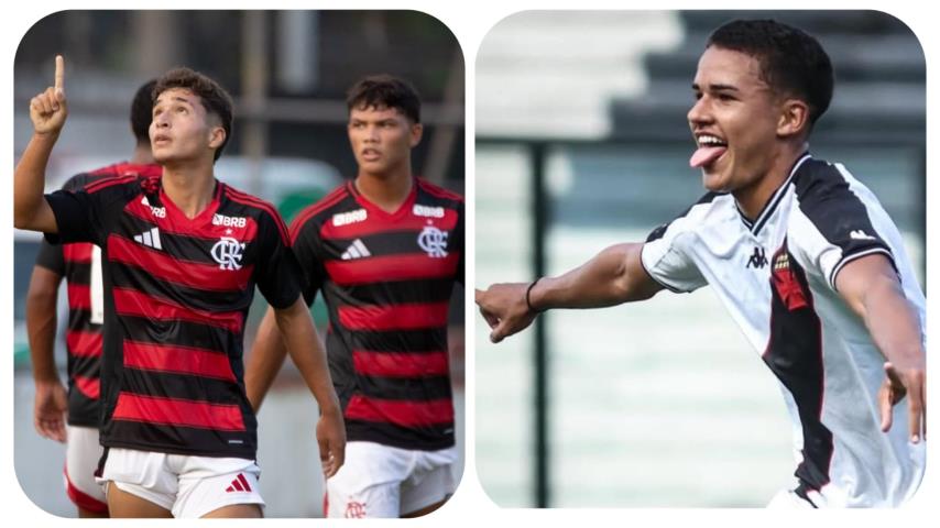 Fla e Vasco avançam na Copa do Brasil Sub-17