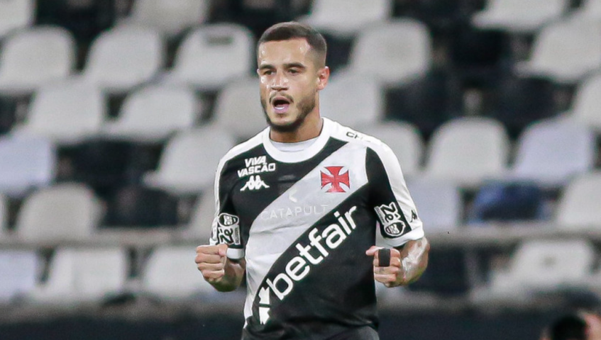 Coutinho se destaca na classificação do Vasco
