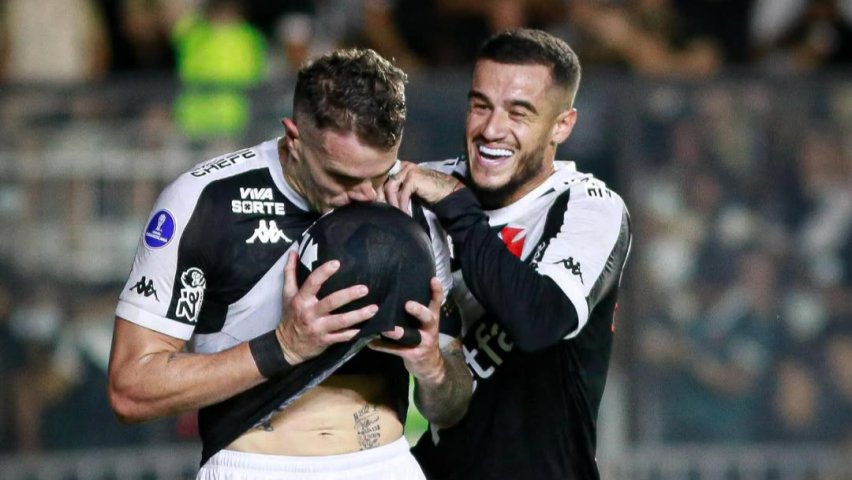 Vegetti marca de novo e Vasco vence na Sula