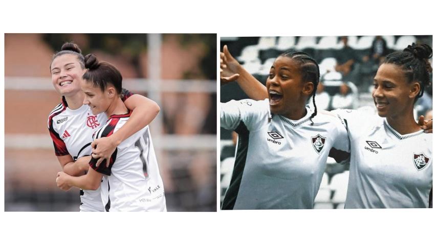 Dupla Fla-Flu sai em vantagem nas semifinais do Carioca Feminino Sub-20