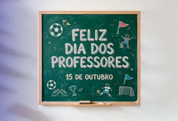 Parabéns, professores!
