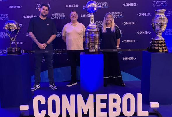 Representantes da FERJ selecionados na Conmebol