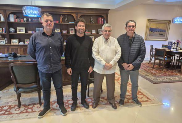 FERJ recebe Secretário do Futebol e apoia competição