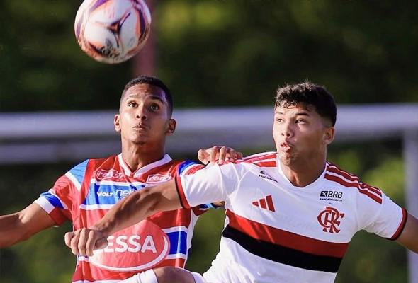 Fla bate o Fortaleza e cola no G8 do Brasileiro Sub-17