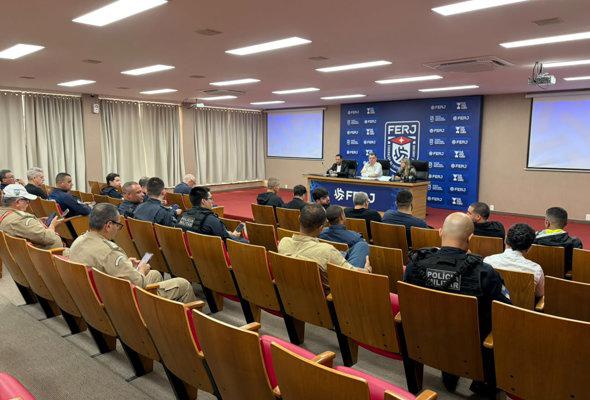 Vasco x Boca: reunião de segurança 