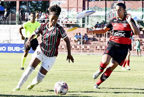 Flu empata com o Fla no 1º jogo das quartas do Brasileiro Sub-20 Feminino