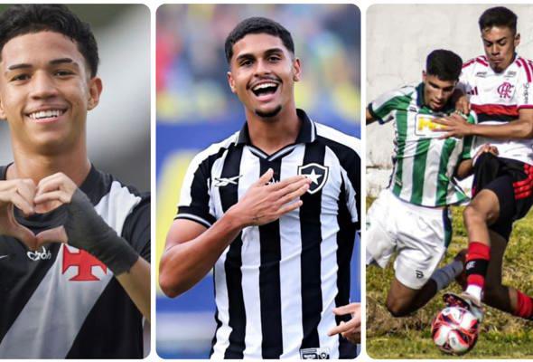 Vasco, Botafogo e Flamengo vencem no Brasileiro Sub-20