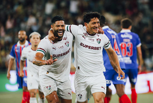 Hulk e Cano marcam e Flu derrota o Bahia em amistoso