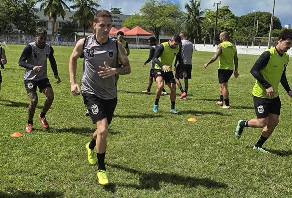 Volta Redonda encerra preparação para duelo contra o Botafogo-PB pela Série C