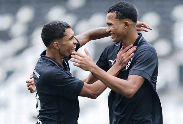 Alvinegros goleiam na abertura da 4ª rodada do Carioca Sub-20