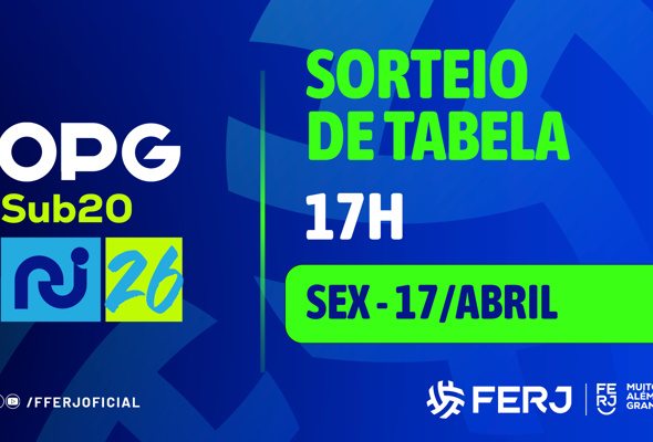 Sorteio de tabela do Torneio OPG