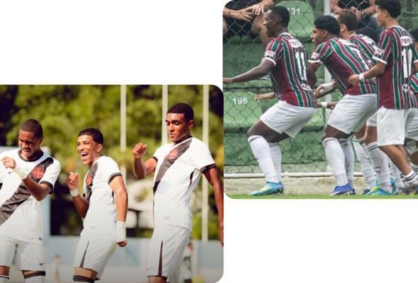 Vasco e Fluminense vão decidir os Estaduais Sub-17 e Sub-15