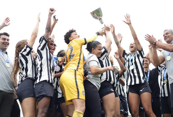 Alvinegras são campeãs do Carioca Sub-20 Feminino