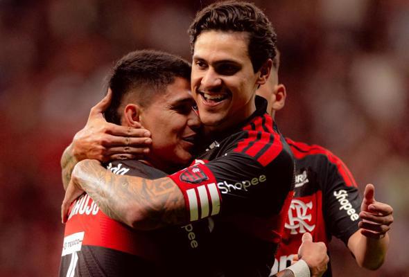 Virada rubro-negra em amistoso contra o Olimpia-PAR
