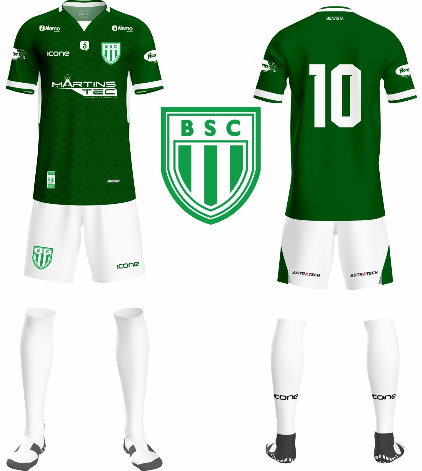 Uniforme 1 do Boavista Sport Club S.A.F