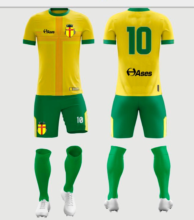 Uniforme 1 do SANTA CRUZ FC