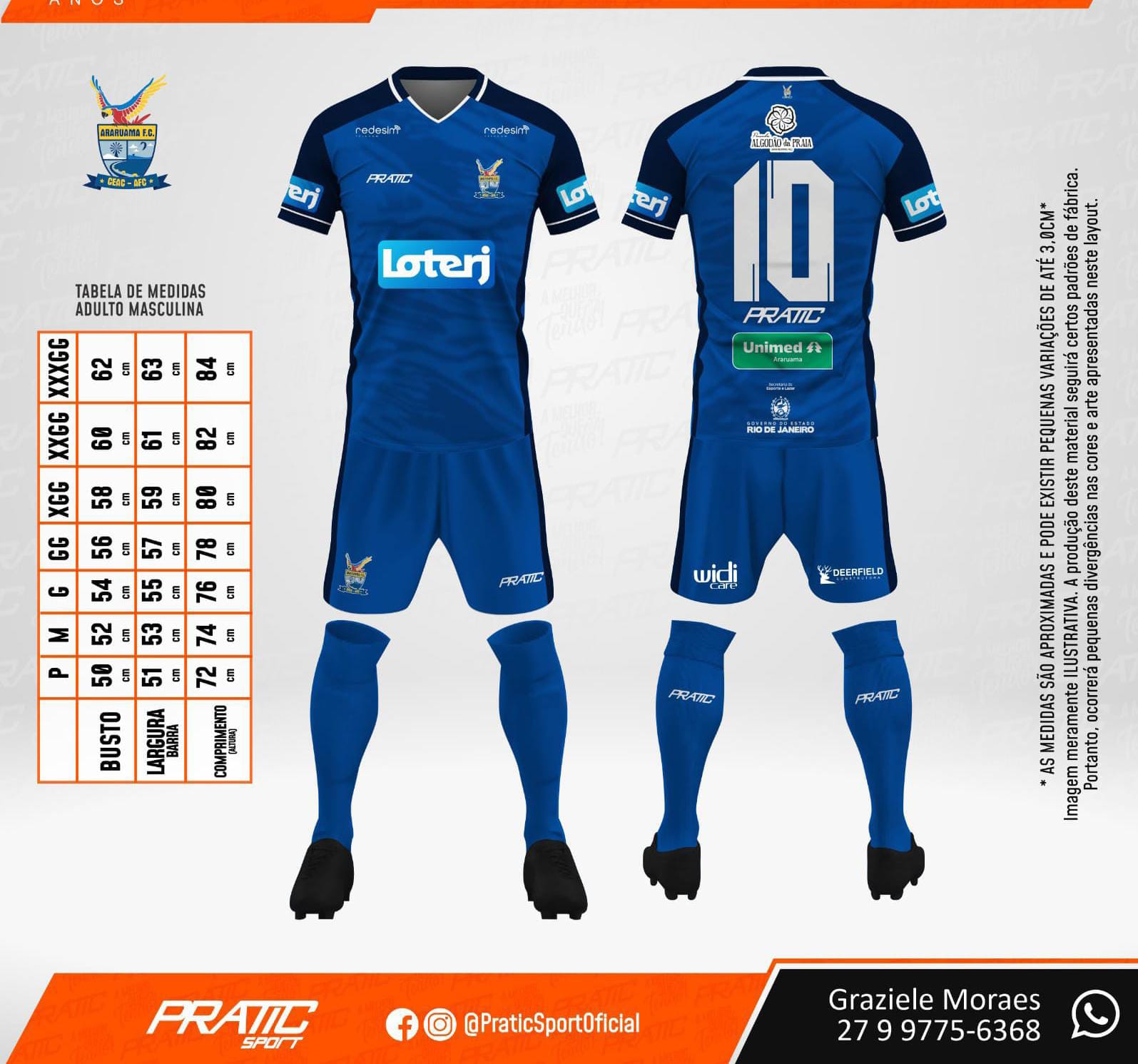 Uniforme 1 do AE Araruama
