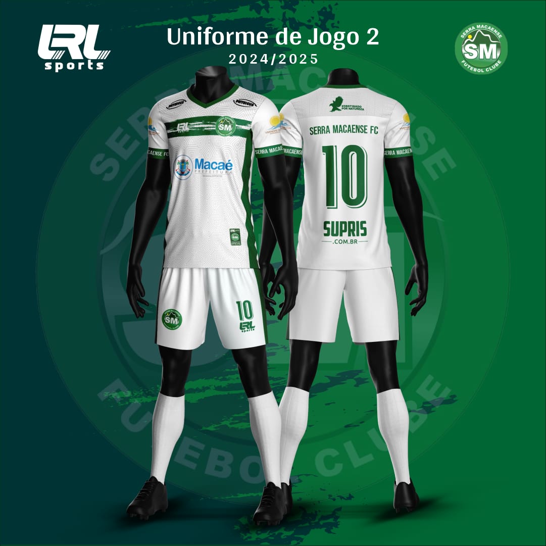 Uniforme 2 do Serra Macaense Fc