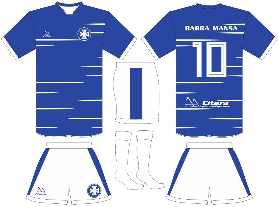 Uniforme 2 do Barra Mansa F.C