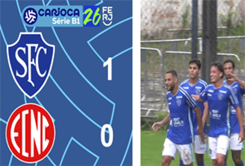 CARIOCA SÉRIE B1- TAÇA CORCOVADO - 9ª RODADA - SERRANO 1X0 NOVA CIDADE