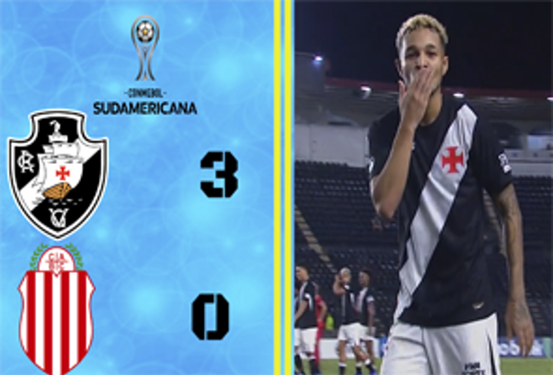 COPA SULAMERICANA 2026 - FASE DE GRUPO - 6ª RODADA - VASCO 3X0 BARRACAS CENTRAL