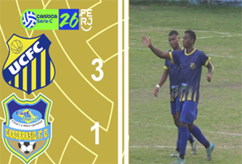 CARIOCA SÉRIE C 2026 - GRUPO X - JOGO DE VOLTA - UNIÃO CENTRAL 3X1 CAACBRASIL