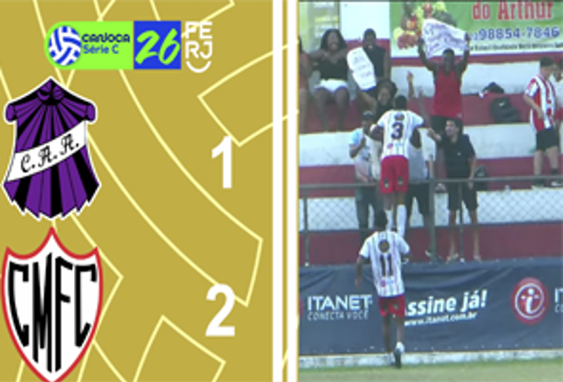CARIOCA SÉRIE C 2026 - SEMIFINAL - JOGO DE VOLTA - CAMPOS 1X2 CARDOSO MOREIRA