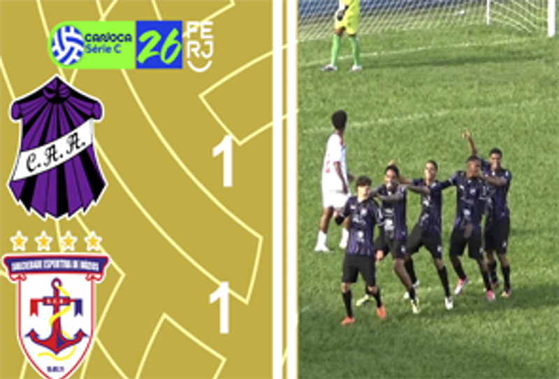 CARIOCA SÉRIE C 2026 - TAÇA WALDIR AMARAL - 3ª RODADA - CAMPOS 1X1 BÚZIOS