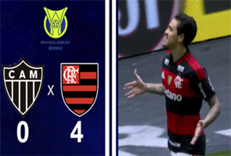 BRASILEIRO SÉRIE A 2026 - 13ª RODADA - ATLÉTICO MG 0X4 FLAMENGO