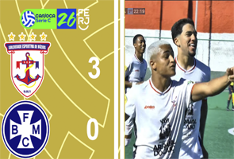 CARIOCA SÉRIE C 2026 - SEMIFINAL - JOGO DE VOLTA - BÚZIOS 3X0 BARRA MANSA