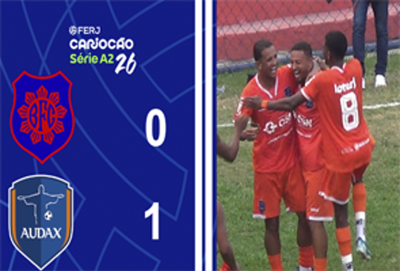 CARIOCA SÉRIE A2 - TAÇA SANTOS DUMOUNT - 4ª RODADA - BONSUCESSO 0X1 AUDAX