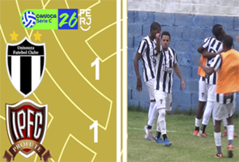 CARIOCA SÉRIE C 2026 - TAÇA WALDIR AMARAL - 4ª RODADA - UNI SOUZA 1X1 ITABORAÍ PROFUTE