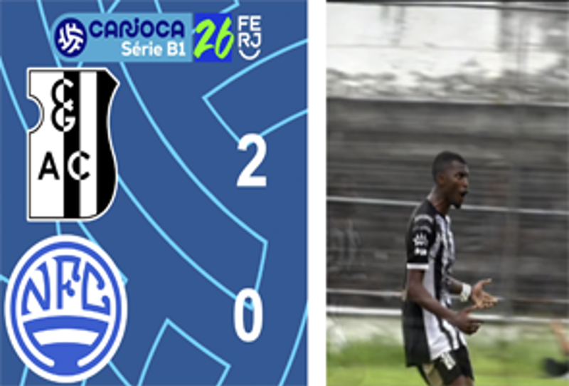 CARIOCA SÉRIE B1- TAÇA CORCOVADO - 9ª RODADA - CAMPO GRANDE 2X0 NITEROIENSE