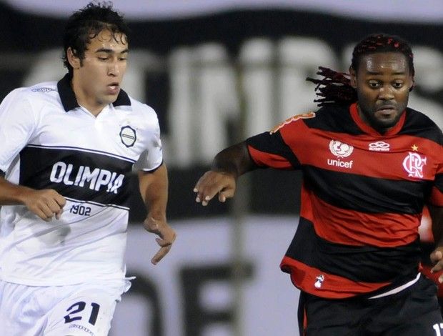 Taça Libertadores 2012 - Olimpia-par 3 X 2 Flamengo