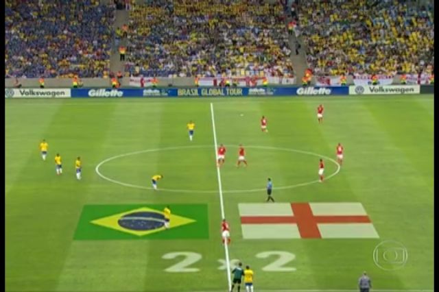Na Reabertura do Maracanã, Brasil Empata com a Inglaterra